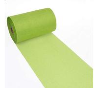 Deko AS GmbH Table runner Shabby Chic in linen look 20 cm - may green - 5 m - 69-200-5-34