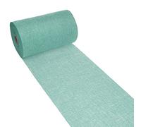 Deko As Table Runner in Shabby Chic with Linen Look, Table Runner, Decorative Item (Table Decoration for Festivities, Odourless), Light Turquoise 69-200-5-71, 5 m - 20 cm