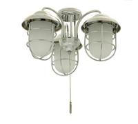 DeKo ceiling fan add-on light kit N 320 Chrome