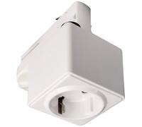 Deko Light D Line Socket Adapter 3-Phase White 10kg Capacity 710024