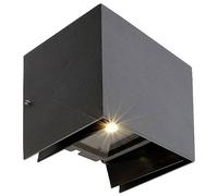 Deko Light Arcturus II LED Wall Light 6W Adjustable Graphite Grey 731100