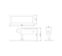 Deko-Light LED panel TRACK LIGHT, white, 3-phase, 4,000 K, on/off