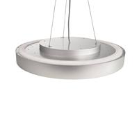 Deko-Light LED pendant light Menkar, silver-coloured, Ø 80 cm, CCT, up/down