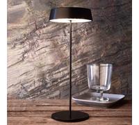 Deko-Light Miram LED table lamp, battery, dimmable, black