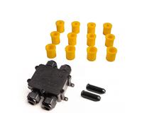 Deko-Light Outdoor multi 4-way distributor for 2-4 cables