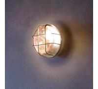 Deko-Light Sotano Retro moisture-proof lamp, grey, Ø 18 cm, plastic IP44