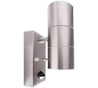 Deko Light Zilly Wall Light Motion Detector Stainless Steel GU10 731007