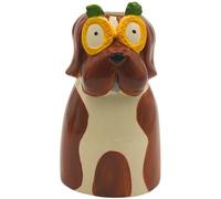 Dekohelden24 Dog Vase 20cm