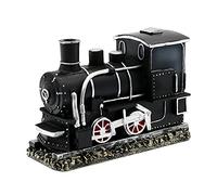 Dekohelden24 Incense locomotive, height 11 cm, width 6.5 cm, length 16 cm