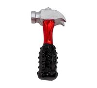 Dekohelden24 Lauschaer Lauscha Christmas Tree Decoration Bauble Glass Ornament Hammer Glass Decoration Tool as Hammer in Red L x W x H 6 x 2 x 11 cm