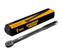 DEKOPRO Bicycle Torque Wrench, Ratchet, Torque Wrenches 1/2 ", 24 Teeth, 13.6-203.5 Nm ± 4%, Error Accuracy 420 mm Long, Bicycle, Car, Motorcycle