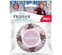 Dekora Anna and Elsa Frozen 2 Cupcake Cases Paper, 0.05 kg