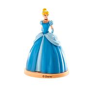 Dekora - Birthday Cake Topper With Cindrella Princess Figure - 8.5 cm, Multicoloured, 347108