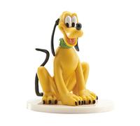 Dekora - Birthday Cake Topper With Pluto Figure - 7 cm