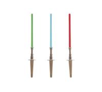 Dekora - Cake Decoration Birthday Cake Topper | Cake Decoration Birthday Lightsaber for Cake - Cake Accessories - Pack of 12