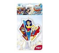Dekora - Cake Decoration Birthday | Super Hero Girls Birthday Candle Children - 7.5 cm