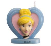 dekora - Cinderella Birthday Candle 3D 5.5 cm for Cakes