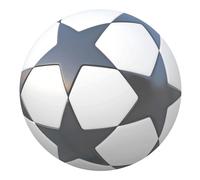 Dekora, Edible Cake Topper, Decoration for Children's Birthday Cake, Round Wafer Disc 20 CM (Football)