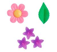dekora - Edible Cake Toppers, Edible Flowers For Decorating Cakes, Cupcakes Or Other Desserts