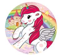 Dekora - Edible Paper Unicorn Cake Topper - 16 cm