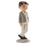 dekora - First Communion Cake Topper Figure Boy Nico 15 cm, Celebration Cake Decoration