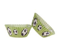 Dekora - Football Cupcake Cases, Paper Cupcake Cases - 25 Units