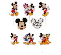 dekora - Kit to Make and Decorate Mickey Mouse Cupcakes on Paper - 6 Models 30 Units