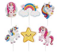 dekora - Kit to Make and Decorate Thesia Unicorn Cupcakes on Paper - 6 Models 30 Units