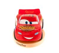 Dekora - Lightning McQueen Cake Topper in PVC - 8 cm