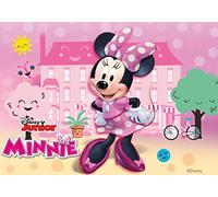 Dekora, Minnie Mouse Edible Cake Topper, Decoration for Children's Birthday Cake, Wafer A5