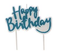 Dekora - Original Birthday Candles | Happy Birthday Decoration Candle with Decorative Letters - 10 x 6.5 cm