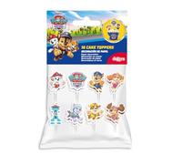 dekora, Paw Patrol Cake Toppers Cupcake and Cake Decorating Kit, Ideal for Children's Birthday Parties, 8 Models, 16 Pieces of Paper