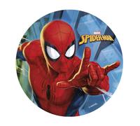 SPIDER-MAN Round 20cm 8 inch Edible WAFER cake topper. Licensed Product. Dekora.