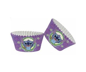 dekora - Stitch Disney Cupcake Cases, 25 Muffin Cases and Paper Baking Cups for Oven and Microwave, Easy Release, 5 x 3 cm, for Cupcakes and Muffins