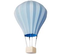 Dekorify Hot Air Balloon Lampshade - Handmade Ceiling Light Shade for Bedroom Lights Ceiling, Boys Bedroom Decor & Kids Accessories (Light Blue Lampshade)