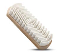 DekoTech Suede Cleaning Brush - Nubuck & Suede Stain Remover - Brush with Lotus Wood Handle - Lifts Nap & Restores Texture - Ideal for Shoes, Boots, Bags, Belts & Furniture