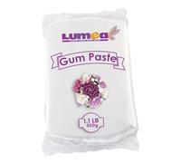 Dekozauber24 Flower paste, 500g, white, gum paste, icing, flexible and strong, edible cake decoration sugar paste