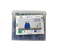 DEKS Speed Level Kit - 100 Disposable Linear Screws And 50 Leveling Cylinders - 1mm