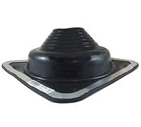 DEKTITE Square Black EPDM Pipe Flashing Boot - OD Size 4ʺ to 8ʺ