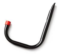 Dekton 1 PC 16 MM General Purpose Jumbo Hook | Durable Hook with Scratch-Resistant Plastic Coating | Ideal for Hanging Ladders, Bicycles, Tools, Hoses & Wood | Rubber End Caps to prevent Scratches