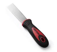 Dekton 1" Professional Scraper - Heavy Duty Stainless Sturdy Steel Blade| Ergonomic Rubber Grip Handle for Comfort| 1" Blade| Ideal for Scraping Wallpaper, Filling Cracks and Repairing Holes| Durable