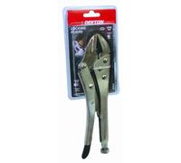Dekton 10" Locking Grip Pliers-250mm Quick Release Lever With Adjustable Screw| Hardened, Tempered Steel| Precision Milled Teeth| Ideal For Tightening, Gripping, Bending| Ergonomic Handle for control