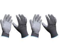 Dekton 10/XL Snug Fit PU Coated Working Gloves | Flexible & Strong Protection | Ideal for Workshop & DIY Tasks | Anti-Slip Latex Coating | CE Cat 2 & EN388 Certified for Superior Mechanical Protection