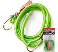 Dekton 10mm Elastic Stretch Bungee Cords Hooks Cables Tie Down Rope 2Pc 18"