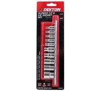Dekton 10Pc 1/4'' & 3/8'' Start Socket Set, Dt85130