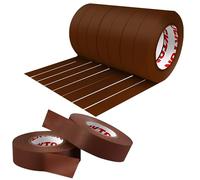 Dekton 10PC Brown Insulation Tape | Up to 600V Protection | Self-Fusing Adhesive PVC Tape | Water Resistant for Durability | Works in -0 to 8°C Temperatures | Strong, Reliable, and Long-Lasting