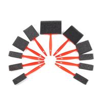 Dekton 10pc Foam Brush Set - Smooth Finish| No Brush Marks| Use On All Surfaces| Low Density Foam Suitable for Paints, Stains, Varnishes Water Based Glues| Easy to Use and Easy to Clean| 10 Piece Set