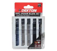 Dekton 10Pc Jigsaw Blade B & D Style Set, Dt80920
