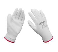 Dekton 12 Pack Decorators Pu Coated Gloves, Size 9/l Cat11, En388