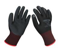 Dekton 12 Pack Mechanics Latex Foam Coated Gloves, Size 9/l, Cat11, En388